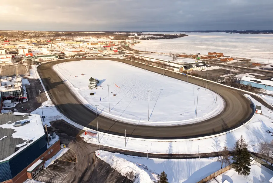 Red Shores and the Charlottetown Driving Park from above